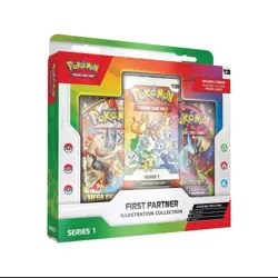 Pokemon TCG First Partner Illustration Collection Box Series 1 PRESALE - Image 1