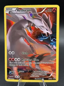 Pokemon Reshiram Full Art Promo Holo XY74 - Image 1