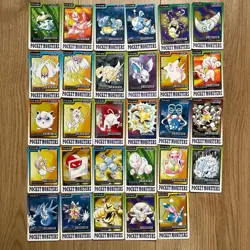 Pokemon Carddass Card 29 Set Bandai Pocket Monsters 1997 From Japan - Image 1