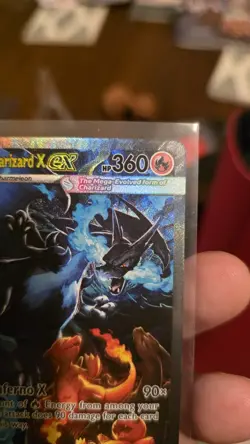 PSA WORTHY Pokemon TCG Mega Charizard X ex 125/094 Me02: Phantasmal Flames SIR - Image 4