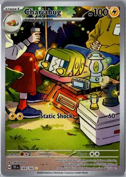 Charjabug 169/162 - Temporal Forces Pokemon NM - Image 1