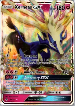 Xerneas GX 90/131 - Holo Forbidden Light Pokemon NM - Image 1