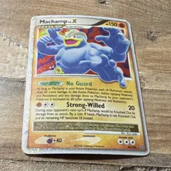 Pokemon Machamp LV.X Holo Ultra Rare 98/100 Stormfront 2008 (Bad Corners) - Image 1