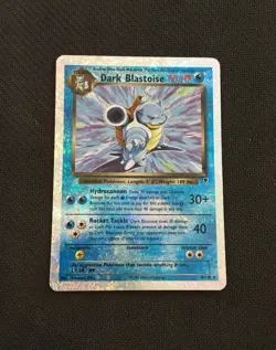 Pokemon TCG Dark Blastoise 4/110 Legendary Collection 70 Reverse Holo Rare - Image 1