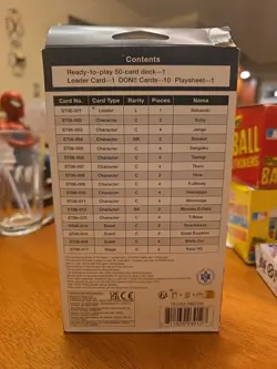 One Piece TCG: Absolute Justice Starter Deck - ST-06 - English - New - Sealed! - Image 2