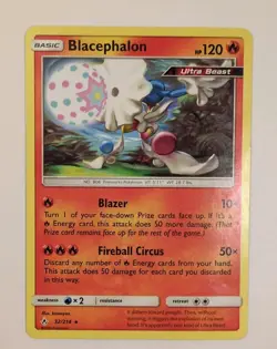 Blacephalon 32/214 Sm-Unbroken Bonds Rare 120 HP Basic Pokemon TCG Card - Image 1