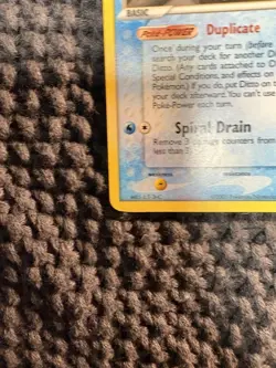 Pokemon Ditto (Squirtle) 64/113 EX Delta Species Common Basic 60HP 2005 Card - Image 4