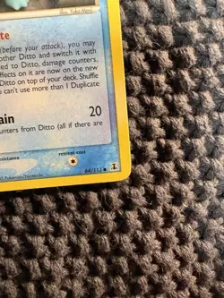 Pokemon Ditto (Squirtle) 64/113 EX Delta Species Common Basic 60HP 2005 Card - Image 5