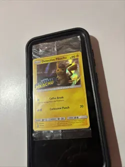 Pokemon TCG Detective Pikachu SM190 Promo Card Sealed - Image 2