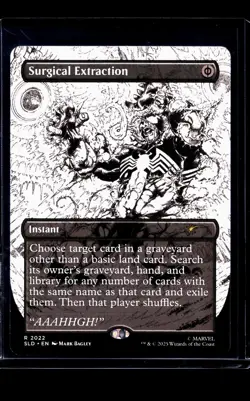 2025 MTG Magic The Gathering SLD Secret Lair Borderless 2022 Surgical Extraction - Image 1