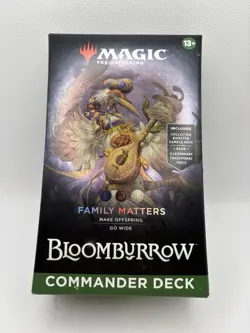 MTG: Bloomburrow - Commander Deck - Family Matters NEW/SEALED - Image 1