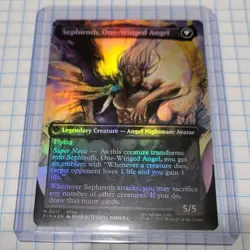 Sephiroth, Fabled SOLDIER NM (0317) (Borderless) Final Fantasy Foil Near Mint - Image 2