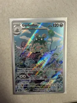 Garbodor 204/182 Pokemon TCG Scarlet & Violet: Paradox Rift NM - Image 1