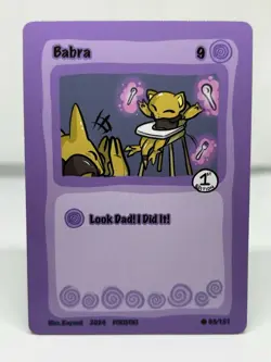ABRA x ALAKAZAM x BABRA 63/151 x POKIDOKI - POKEMON PSA , CGC , BGS , TAG , TCG - Image 1