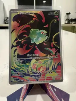 Pokemon TCG-Bulbasaur Illustration Rare 133/132- Mega Evolution NM/M Pack Fresh - Image 1