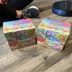2 Pokemon Prismatic Evolutions Sealed Retail 8 Tin Box - Image 5