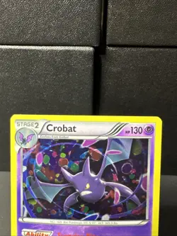 Crobat Cosmos Holo Rare 33/119 XY Phantom Forces Pokemon TCG Mint - Image 3