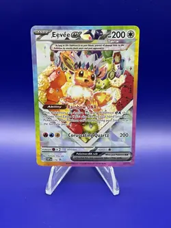 Eevee ex 174 SV Black Star Promo Pokemon TCG NM - Image 1