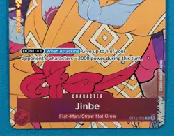 Jinbe #ST10-005 (English Version 1st Anniversary Set) One Piece Promo Card - NM - Image 3