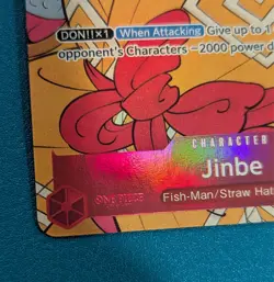 Jinbe #ST10-005 (English Version 1st Anniversary Set) One Piece Promo Card - NM - Image 5