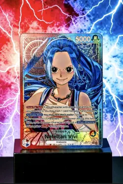 One Piece TCG - Nefeltari Vivi EB03-001 (Alt Art Leader) - Heroines Ed - English - Image 1