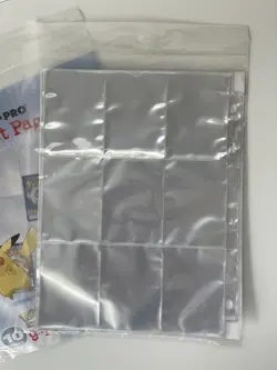 20x Ultra Pro Embossed Pikachu 9 Pocket Pages Sleeves Pokemon TCG Card Storage 74427848477 - Image 3