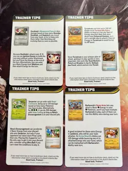 Pokemon Perfect Order Prerelease Trainer Tip Art Cards Complete Set ✨ - Image 3