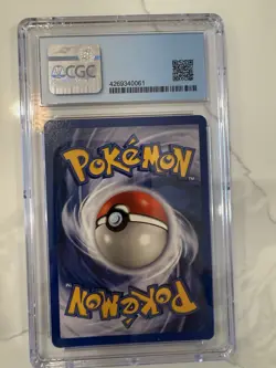 CGC 10 Base Set Shadowle Nidoran 55/102 - 1999 Base Set Pokemon Card WOTC - Image 2