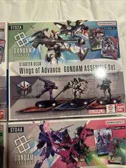 SEALED Gundam Card Game Starter Deck Assemble Sets : ST01A, ST02A,ST03A, ST04A - Image 3