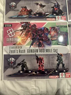 SEALED Gundam Card Game Starter Deck Assemble Sets : ST01A, ST02A,ST03A, ST04A - Image 4