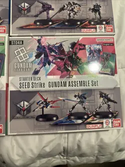 SEALED Gundam Card Game Starter Deck Assemble Sets : ST01A, ST02A,ST03A, ST04A - Image 5