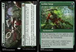 1x Invasion of Shandalar // Leyline Surge - Foil - March Of The Machine - Near M - Image 1