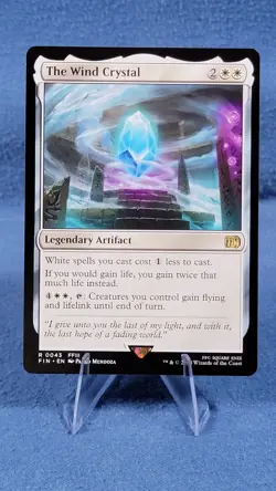 MTG - The Wind Crystal - Non-Foil - Legendary Artifact - FIN #43 - Rare - Image 1