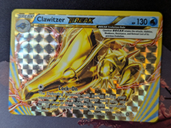 Pokemon TCG Clawitzer BREAK Steam Siege 35/114 VLP/LP - Image 1
