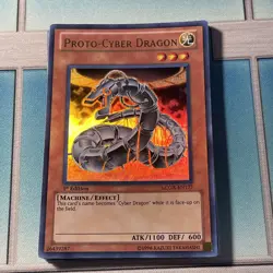 | Yugioh Proto-Cyber Dragon LCGX-EN177 Ultra Rare Legendary GX NM- 🔥 | - Image 1