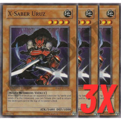 Yugioh X-Saber Uruz (HA01-EN012) Limited Edition SUPER RARE HOLO (NEAR MINT)(3X) - Image 1