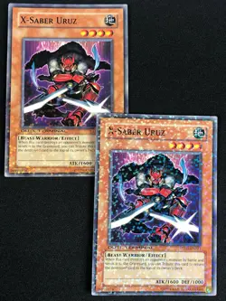 YUGIOH X-SABER URUZ DT01-EN021 COMMON X2 (NM) - Image 1
