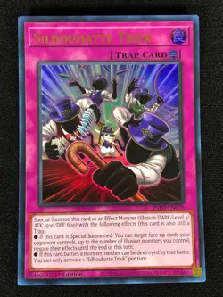 Yugioh Silhouhatte Trick INFO-EN079 1st Ultra (NM) - Image 1