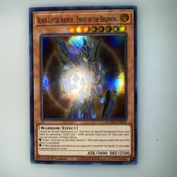 Yugioh: Black Luster Soldier - Envoy Of The Beginning MAMA-EN047 Ultra 1st Ed NM - Image 1