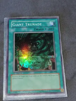 Yu-Gi-Oh! Giant Trunade MRL-048 Super Rare 1st Edition NM/LP - Image 1