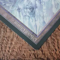 MTG Vintage 1995 Glacial Chasm 353 Ice Age Land Uncommon Trading Card TCG WOTC - Image 3