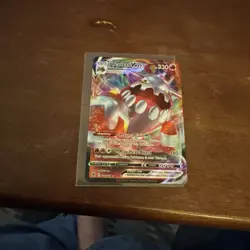 Pokemon TCG Heatran VMAX Astral Radiance Holo Ultra Rare Card 026/189 - Image 1