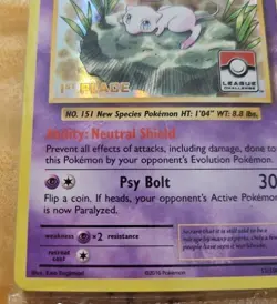 Pokemon Evolutions Mew League Challenge Promo 1st-4th Place Card Sealed Pack - Image 4