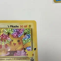 Pokemon Pikachu TCG Celebrations Birthday Promo Holo Card #24 - Image 3
