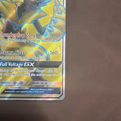 Pokemon TCG Zeraora GX 201/214 Sm-Lost Thunder Full Art Ultra Rare Holo Card - Image 2