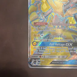 Pokemon TCG Zeraora GX 201/214 Sm-Lost Thunder Full Art Ultra Rare Holo Card - Image 3