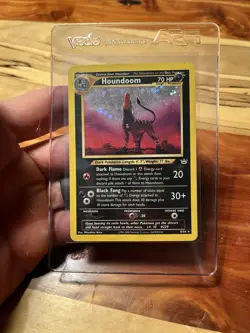 Pokemon Houndoom Neo Revelation Holo Rare Unlimited 70 HP Card 08/64 English - Image 1