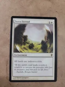 Terra Eternal White Enchantment MTG Rare Card 22 NM - Image 1