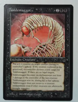 Takklemaggot *Uncommon* Magic MtG x1 Legends SP - Image 1