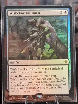 Wishclaw Talisman Foil Throne of Eldraine MTG Magic the Gathering - Image 1